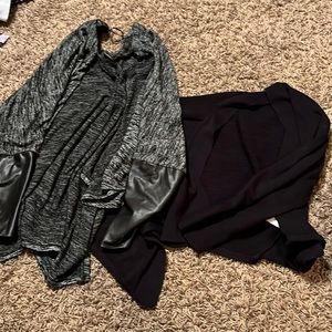 Cardigans. $19 for both